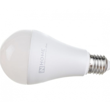 Лампа светодиодная 25Вт Е27 4000К IN HOME LED-A65-VC 4690612024080